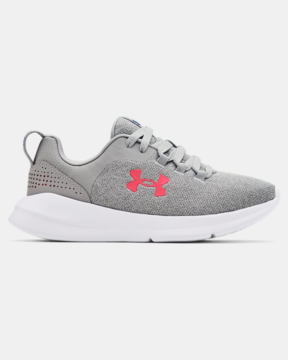 Women's UA Essential Sportstyle Shoes, Gray, pdpMainDesktop image number 0